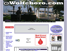 Tablet Screenshot of ewolfeboro.com